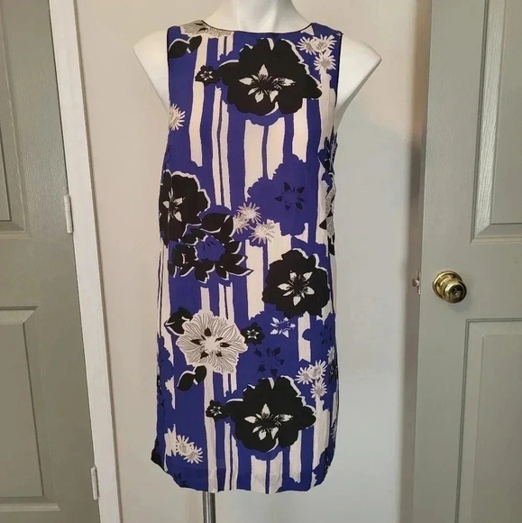 Maeve Anthropologie Canna Silk Shift Dress - Picture 2 of 7